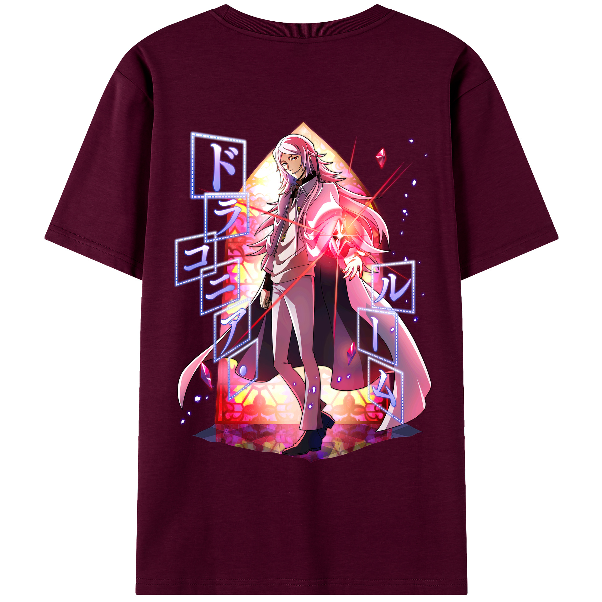 （画像用） 文豪ストレイドッグス Bungo Stray Dogs レディース半袖Tシャツ(バックプリント)